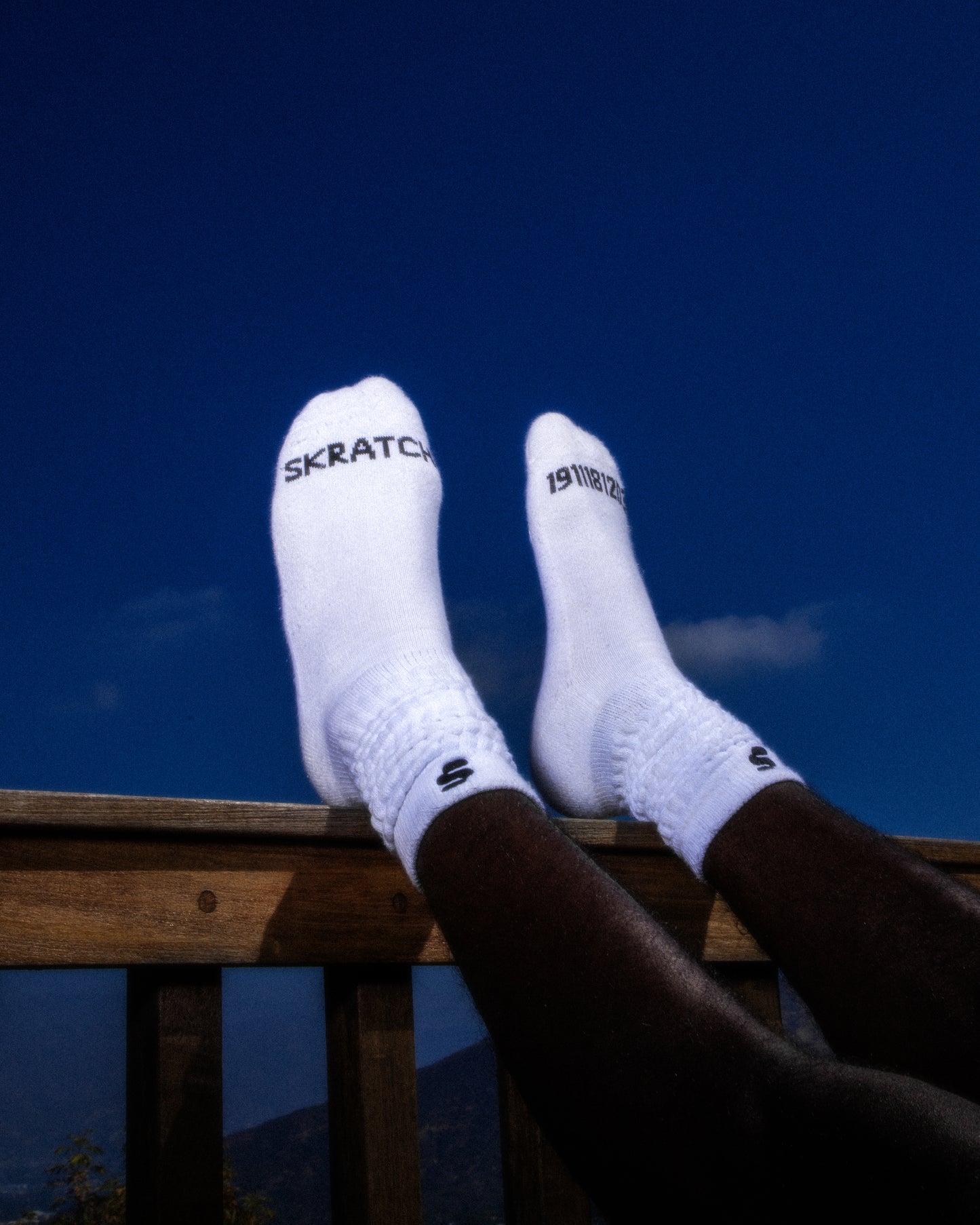 Stock Crew Scrunch Socks